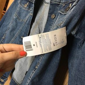 NWT Lee Rider Jean jacket